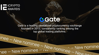Gate Nominated for Best CEX Crypto Exchange Spot at the iCrypto Awards: People’s Choice!